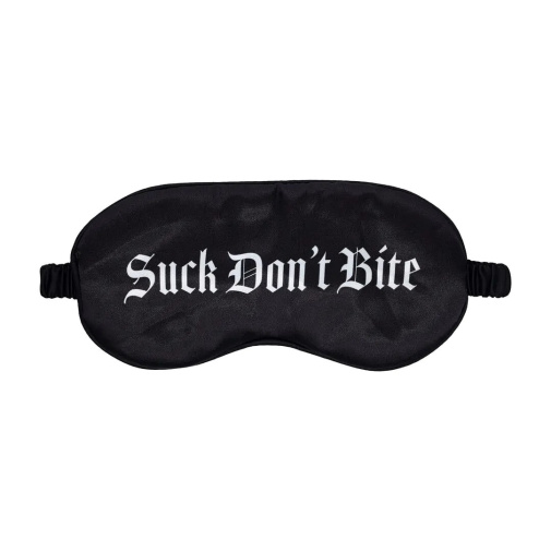 Ouch - Suck Don't Bite Eye Mask - Black 照片
