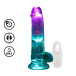 RealRock - 6" LED Vibro Dildo w Balls - Clear 照片