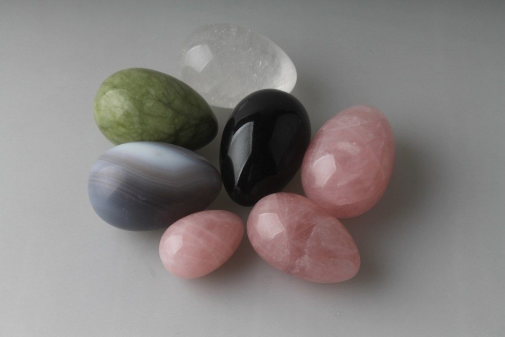 Allwell - Natural stone Anal Plug - White Marble photo-4