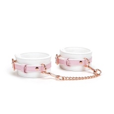 Liebe Seele - Fairy Goat Leather Hand Cuffs - Pink photo