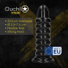 Ouch - Spiral Force Anal Plug - Black photo-3