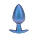 Ouch - Smooth Anal Plug L - Metalic Blue photo