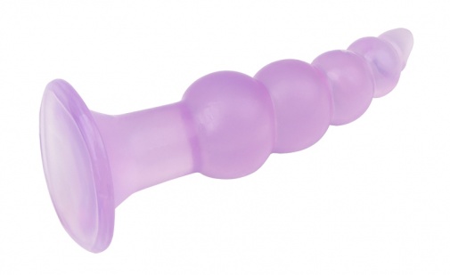 Chisa - Bumpy Butt Plug - Purple photo