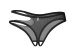 Obsessive - Saturis Crotchless Thong - Black - 2XL/3XL photo-4
