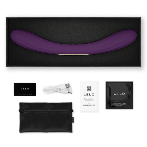 Lelo - Boomerang App Dual-Ended Vibrator - Purple  photo