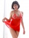 Crescente - Babydoll, Thong CR_008 M - Red photo
