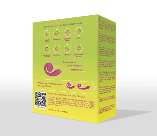 SVibe - Snail Gizi Lite Vibrator - Dragonfruit photo