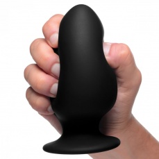 Squeeze-It - Anal Plug L-size - Black photo