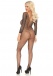 Leg Avenue - Crystalized Seamless Bodystocking - Black photo-2