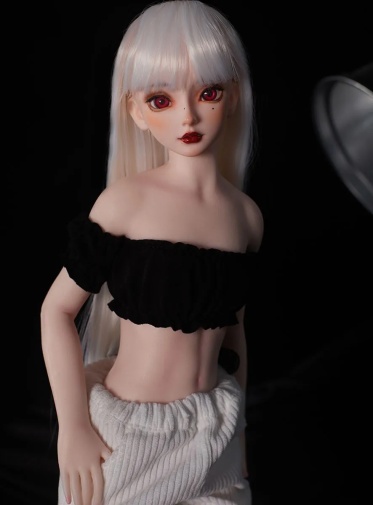 Saki realistic doll 55cm photo