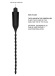 ElectroShock - E-Stim Vibro Urethral Plug - Black photo-6