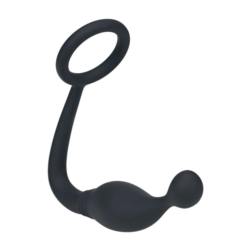Levelz - 前列腺刺激阴茎环 M码 - 黑色 照片-3