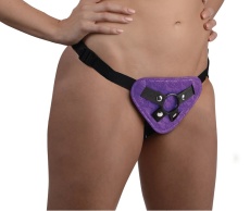 Strap U - Burlesque Strap-On Harness - Purple 照片