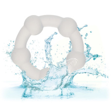 CEN - Alpha Beaded Rings 3pcs Set - Liquid Clear 照片