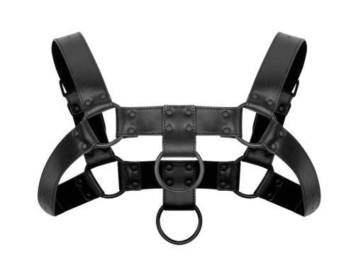 Bedroom Fantasies - Bruno Chest Harness - Black photo