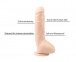 Chisa - 9.9″ Vibrating Dildo - Flesh photo-7