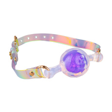 FAAK - Bead Lock Ball Gag L - Purple 照片