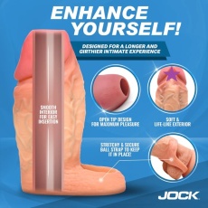 Jock - Enhancer Penis Sleeve - Light 照片