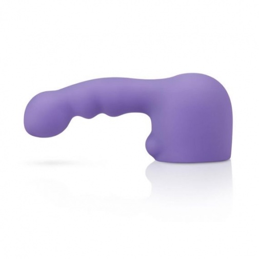 Le Wand - Ripple Weighted Silicone Attachment - Violet photo