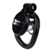 FAAK - Chastity Cage 45mm w Catheterization Hood - Black 照片-3