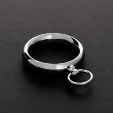 Steel - 甜甜圈金屬陰莖環連小扣環 50毫米 照片
