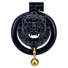 FAAK - Tiger Chastity Cage 45mm - Black 照片