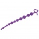 MT - Silicone Anal Beads 200x27mm - Purple photo