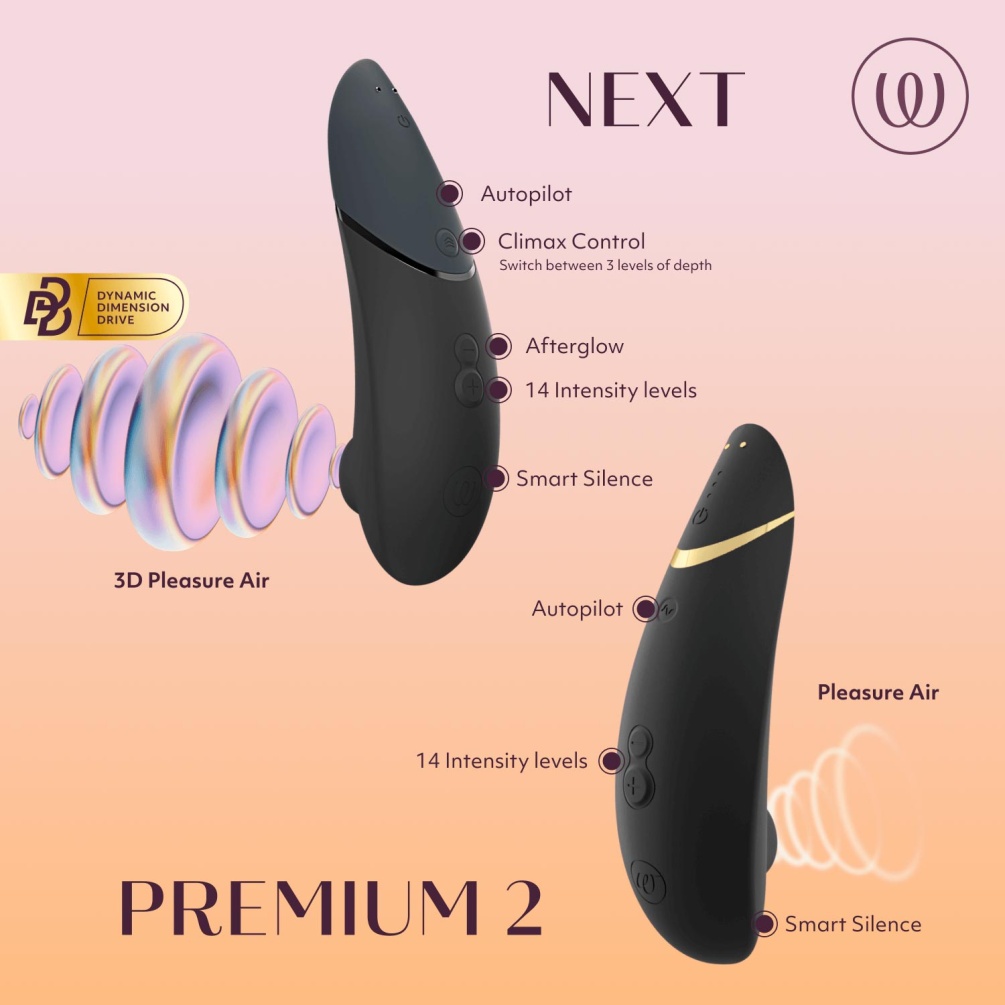 The Womanizer Next Clitoral Stimulator features advanced 3D ... Womanizer - Next - Black photo-13