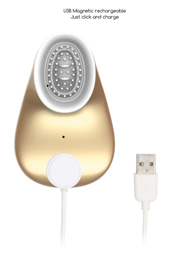 Innovation - Twitch Suction Vibrator - Gold photo