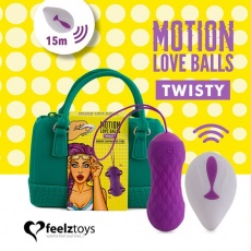 Feelztoys - Remote Controlled Motion Love Balls Twisty photo