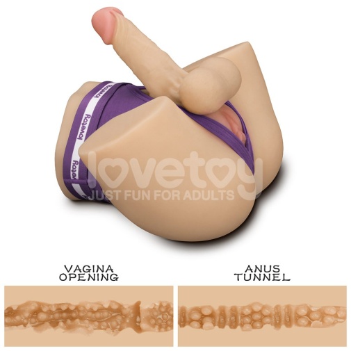 Lovetoy - Streetgirl #19 Sensation Masturbator w Dildo 2.8kg - Flesh 照片