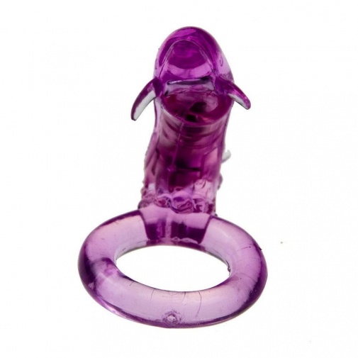 Aphrodisia - 可愛的海豚戒指 - 紫色 照片
