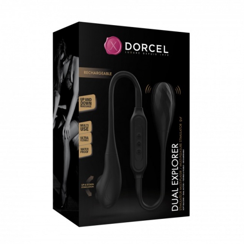Dorcel - Dual Explorer 雙頭震動器 - 黑色 照片