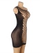 Ohyeah - Glitter Fishnet Dress - Black - M photo-9