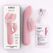 KIKO - SilkTouch Powerful Rotating Rabbit Vibrator - Pink photo-10