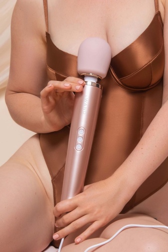 Le Wand - Powerful Plug-In Massager - Rose Gold photo