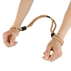 SMVIP - Super Easy Rope Handcuffs - Beige photo