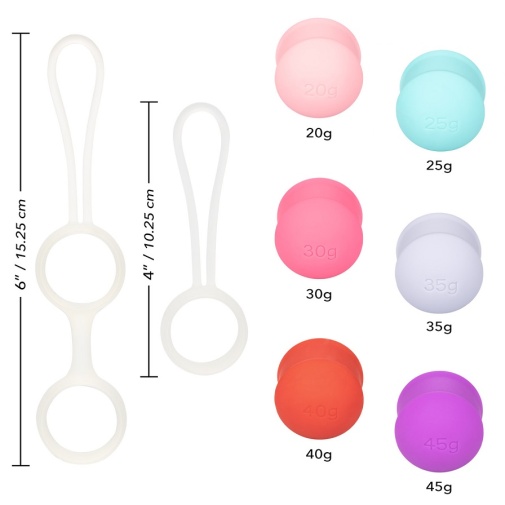 CEN - She-ology Weighted Kegel Balls Set 6 pcs photo