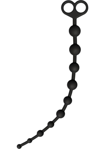 ToyJoy - Flexible Anal Beads - Black photo