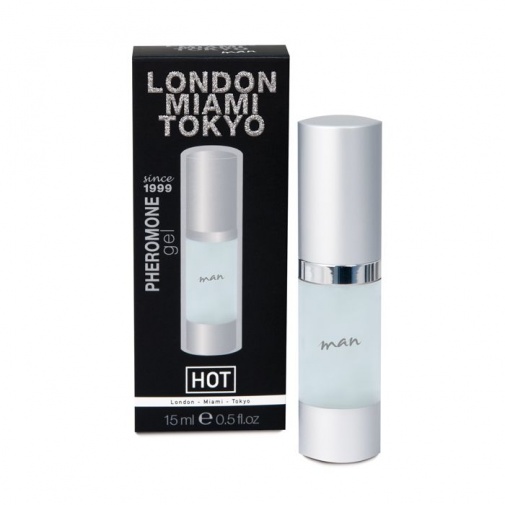 Hot - London-Miami-Tokyo Man Pheromone Gel - 15ml photo