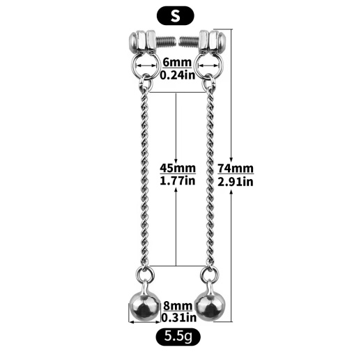 FAAK - Adjustable Metal Nipple Clamps S photo