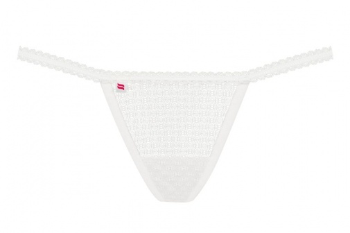 Obsessive - 843-THO-2 Thong - White - S/M photo