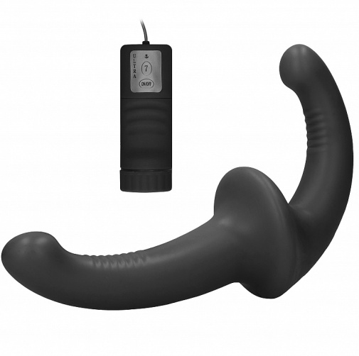 Ouch - Vibro Strapless Strap-On - Black photo