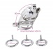 MT - Mustang Chastity Cage 45mm - Silver photo-9