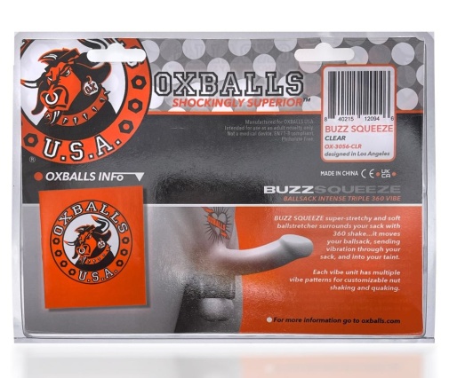 Oxballs - Buzz Squeeze Triple Vibe - Clear 照片