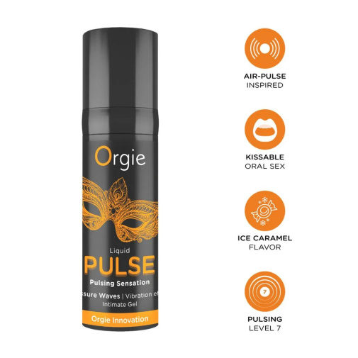 Orgie - Liquid Pulse Intimate Gel - 15ml 照片