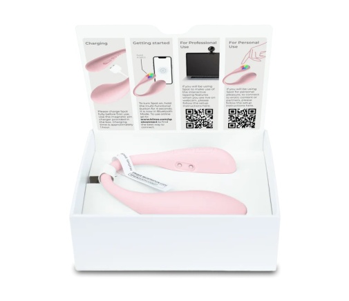 Kiiroo - Spot APP Wearable Vibro Egg - Pink photo