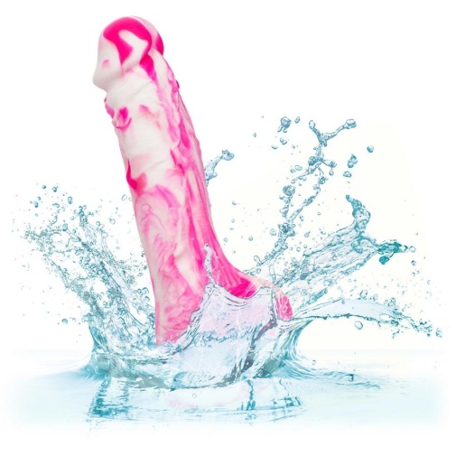 CEN - 6" Twisted Realistic Dildo - Pink 照片