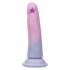 CEN - First Time Ombre Stud Dildo - Pink/Purple photo
