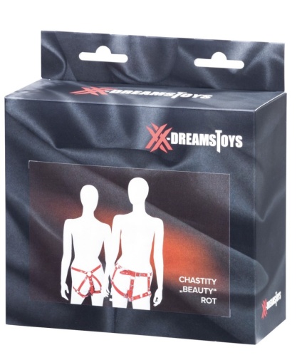 XX-Dreamstoys - Beauty Female Chastity Belt - Red 照片